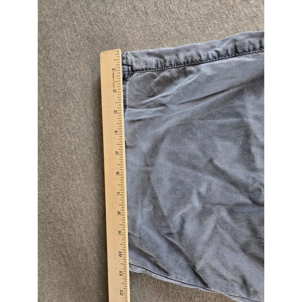 American Eagle Cargo Pants‎ Women 12 Blue Super High Rise Baggy Wide Leg Utility